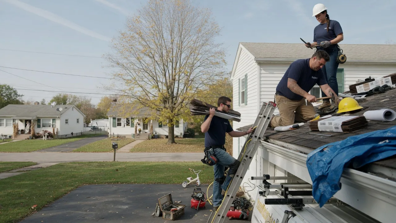 Local Roofing Contractors in Villa Ridge, IL near me